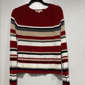 Carolyn Taylor Multicolor Striped Sweater